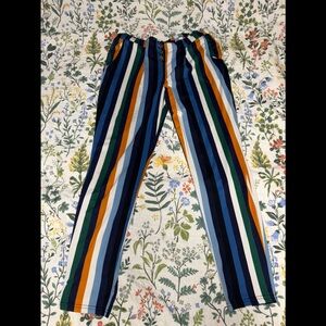Goddess Vibrant Striped Pants